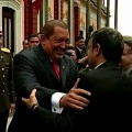 Chavez & Ahmadinejad, le vrai discours de Caracas