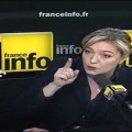 Marine Le Pen sur France Info à propos de l’affaire Mohamed Merah