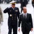 François Hollande trempé