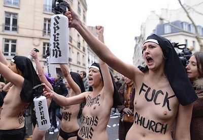 Femen, des slogans d'une tolérance évidente
