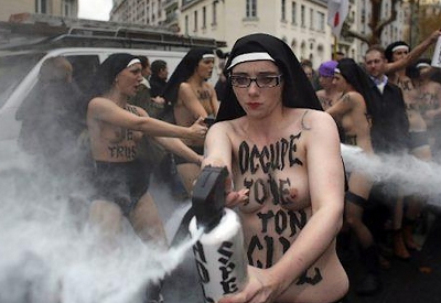 La tolérance version Femen