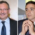 Jean-Louis Costes de l'UMP et Etienne Bousquet-Cassagne du FN..