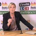 Marine Le Pen invitée du rendez-vous politique des IndésRadios-LCI-Metronews (14 novembre 2013)