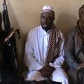 Abubakar Shekau, chef de Boko Haram, et ses sbires islamistes