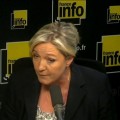 Marine le Pen sur France Info : première entrevue depuis l’ « affaire de la fournée » (25 juin 2014)