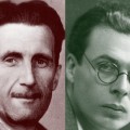 Orwell et Huxley, les deux visionnaires qui avaient anticipé le monde totalitaire et cauchemardesque dans lequel nous sommes désormais bel et bien entrés...