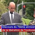 Kader Arif lors de son discours à l'occasion du 70ème anniversaire de la libération de Toulouse, réécrit l'histoire de france dans le sens de la détestation de la France...
