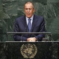 Lavrov à la tribune de l'ONU