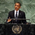 Obama dans son numéro de super menteur cynique à la tribune de l'ONU...