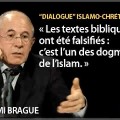 A propos du dialogue islamo-chrétien – Rémi Brague et Anne-Marie Delcambre (2009)