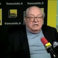 Jean-Marie Le Pen excellent sur France Info (05 février 2015)