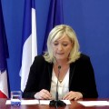 Conférence de Marine Le Pen, au retour de son voyage en Egypte (03 juin 2015)