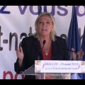 Rentrée politique de Marine Le Pen : le discours de Brachay (29 août 2015)