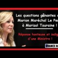 Justice sociale, petit rappel : les questions de Marion Maréchal-Le pen auxquelles n’a jamais daigné répondre Marisol Touraine (octobre 2014)