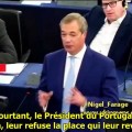 « Nous vivons dans une Europe à la sauce Brejnev » – Nigel Farage au Parlement européen (27 octobre 2015)