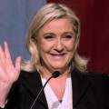 Marine Le Pen à l'annonce des résultats le 6 décembre 2015