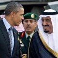 Barack Obama et le Roi Salman..