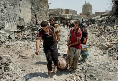Mossoul détruite, dans un silence médiatique occidental de cathédrale..