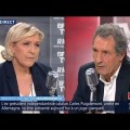 Marine Le Pen chez Jean-Jacques Bourrin (