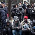 Migrants clandestins à Paris en 2018
